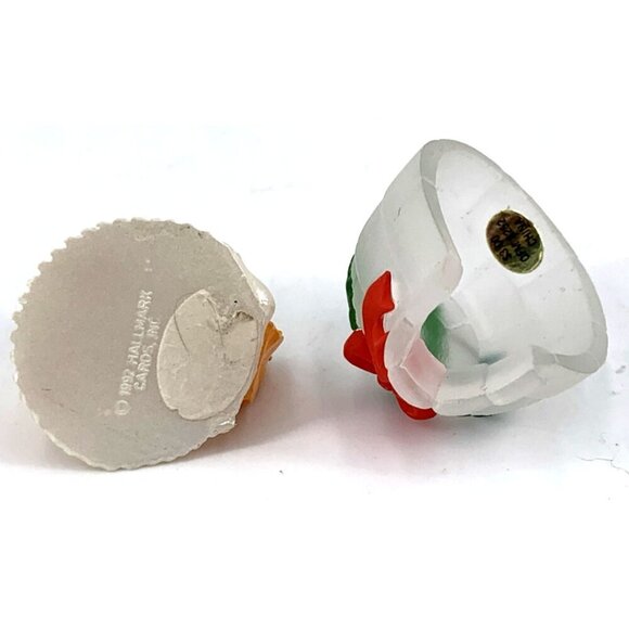 Hallmark Merry Miniatures Christmas Igloo Santa Goldfish Lot of 2 - Picture 6 of 6